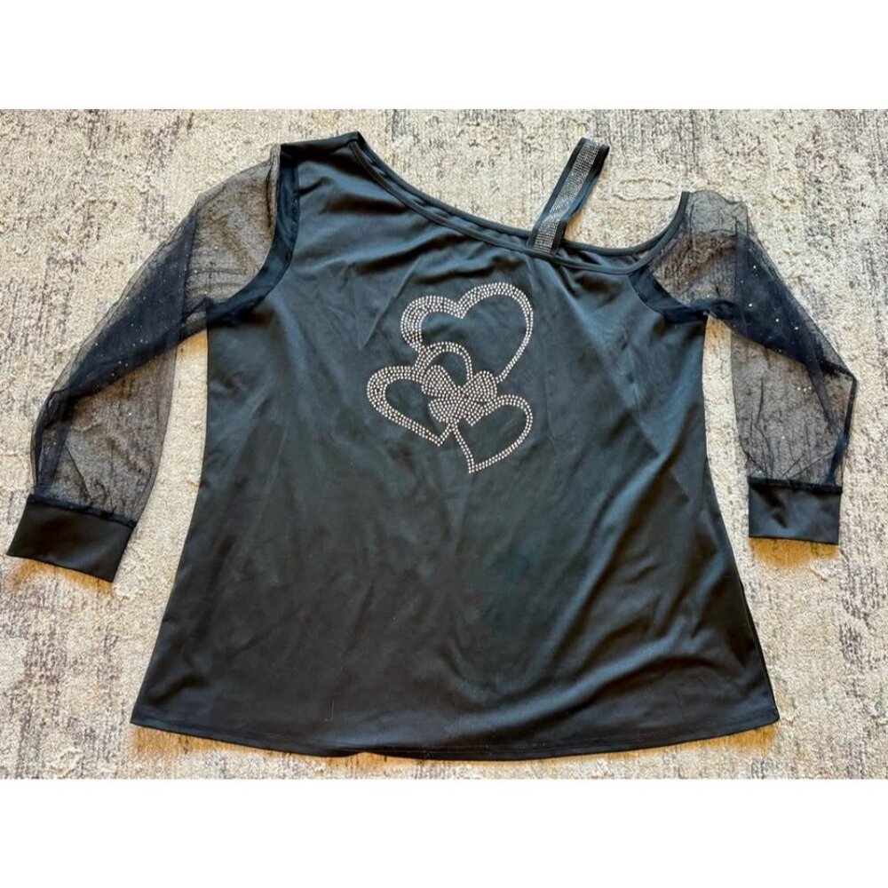 Women’s Top Size 2XL Black